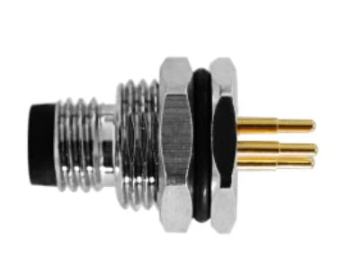 M8-Stecker vorne, Befestigung A-Kodierung 3PIN M11*1,0