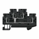 Zweireihiger Durchgangsklemmenblock 2,5 mm2