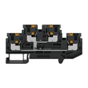 Durchführung durch DIN-Schienen-Klemmenblockanschluss 4,0 mm2